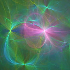 Abstract fractal art background, perhaps suggestive of reflected light on a metallic surface.