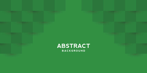 Modern abstract green background, vector illustration.