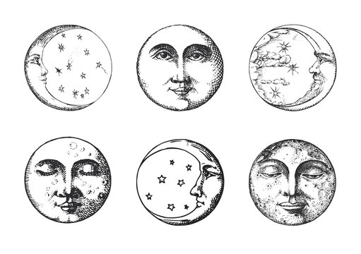 Moon Face Images – Browse 104,613 Stock Photos, Vectors, and Video | Adobe  Stock