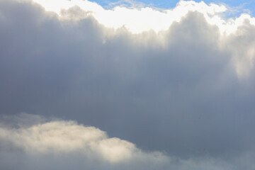 clouds in the sky