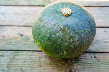 カボチャの全体/丸ごと野菜、家庭菜園/ハロウィン