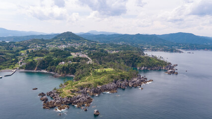 Fototapeta premium 《宮城県・気仙沼》巨釜半造・半造