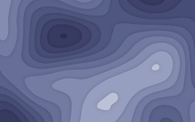 Obraz na płótnie Canvas Abstract light blue paper waves banner design. Elegant wavy vector background. 3d blue paper cut background with liquid shapes