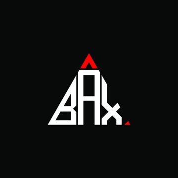 BAX letter logo creative design. BAX unique design
