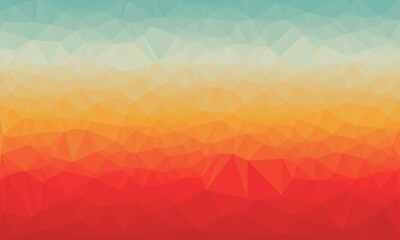 vibrant abstract multicolored background with poly pattern