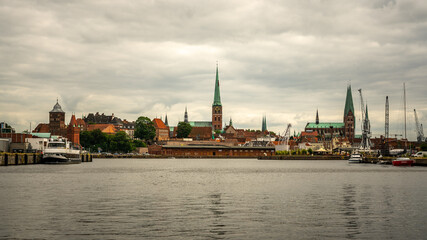 Fototapeta premium sightseeing tour Lübeck