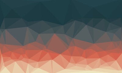 vibrant minimal multicolored polygonal background