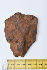 a 9-centimeter iron meteorite