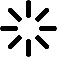 loading icon on white background