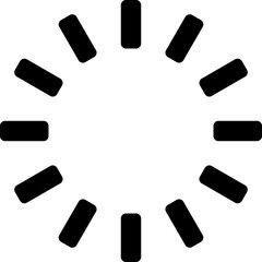 loading icon on white background