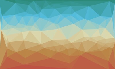 vibrant abstract colorful polygonal background