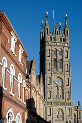 Naklejka na ściany i meble Warwick, Collegiate Church of St. Mary, Old Square