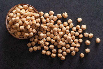 Shellless Turkish hazelnut, heart-healthy foods.