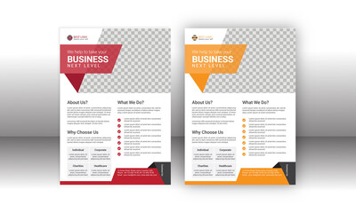 Creative Flyer design for Corporate Business modern trendy desnti