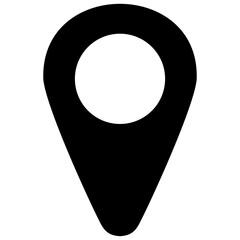 location icon on white background