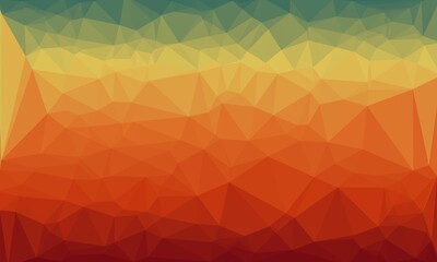 vibrant abstract colorful polygonal background