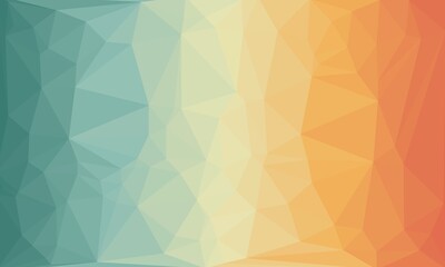 vibrant colorful geometric background with mosaic design