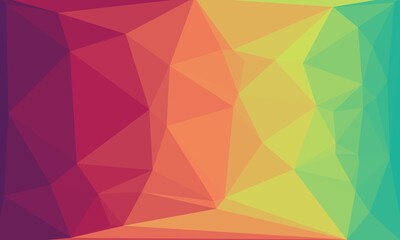 vibrant abstract geometric background with poly pattern