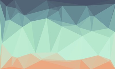 Obraz premium vibrant colorful geometric background with mosaic design
