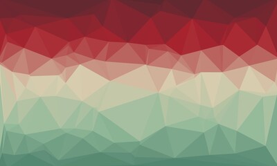 vibrant minimal multicolored polygonal background