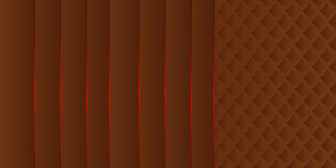 Abstract brown background, with red lines