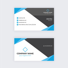 Modern Shape Business Card Design