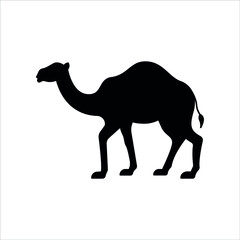 Camel Silhouette Vector, shape icon