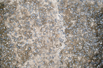 Stones embedded in cement on the roads have been in use