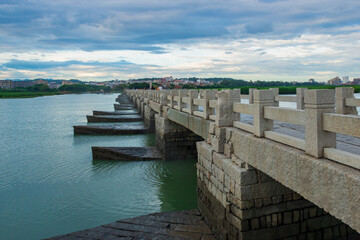 Obraz premium Luoyang Bridge historic site in Quanzhou, China.