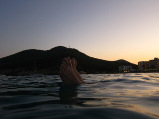 Descanso en el mar