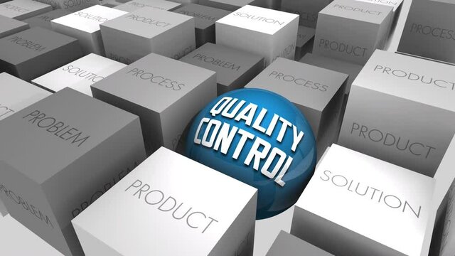 Quality Control Product Process Problem Solution Improve QC 3d Animation