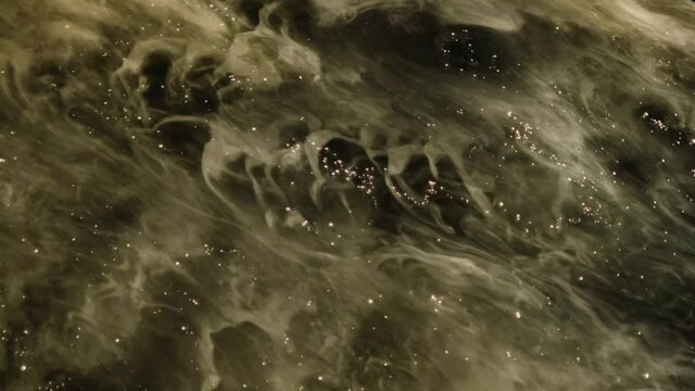 nebula animation. Seamlessly loop able animation of flying through glowing nebulae.