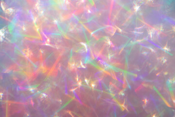 Abstract defocused pink background with shining glitter.Good as overlay layer.