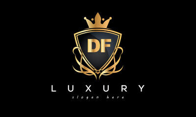 DF creative luxury letter logo