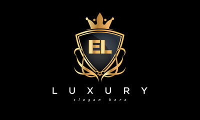 EL creative luxury letter logo