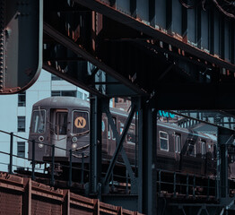 train in New York queens usa transport