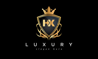 HX creative luxury letter logo