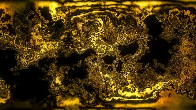 Portoro Gold and Black Abstract Luxury Motion Background [30sec 30fps Looping Background]