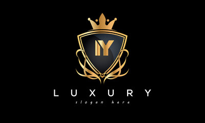 IY creative luxury letter logo