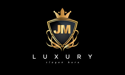 JM creative luxury letter logo
