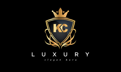 KC creative luxury letter logo