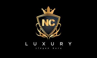 NC creative luxury letter logo