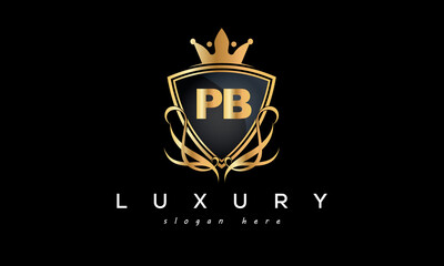 PB creative luxury letter logo