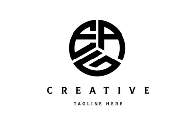 EAG creative circle three letter logo