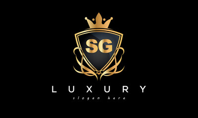 SG creative luxury letter logo