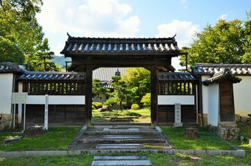 Obraz premium 山崎陣屋 紙屋門