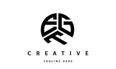 EGT creative circle three letter logo