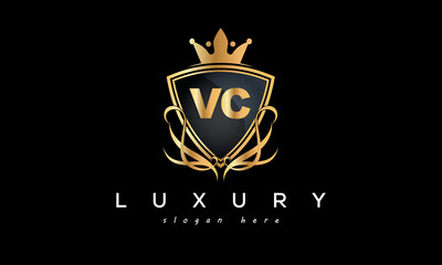 VC creative luxury letter logo