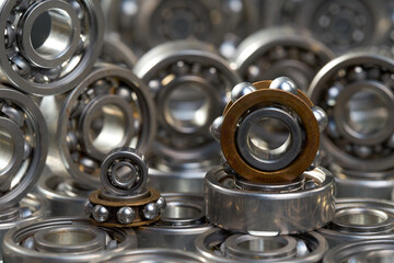 Bearings. Ball bearings. Thrust bearings.