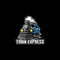 train express railway locomotive transport fast way © yogo